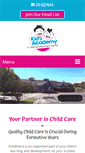 Mobile Screenshot of kidsacademycdc.com